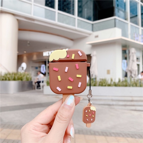 Brown ice cream AirPod case - Picture 2 of 3